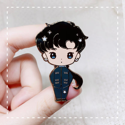 Moonie Series - School Girls Enamel Pins