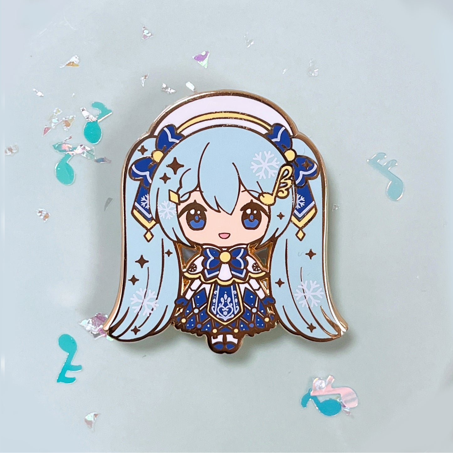 LAST CHANCE: Snow 2021 Miku Virtual Vocalist Enamel Pin