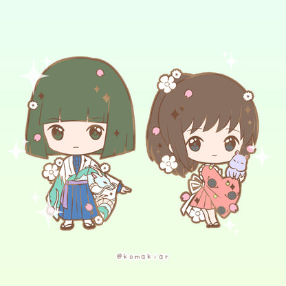 Nostalgia Movie Series Vol. 1 Kimono Enamel Pins – Day Howl & More