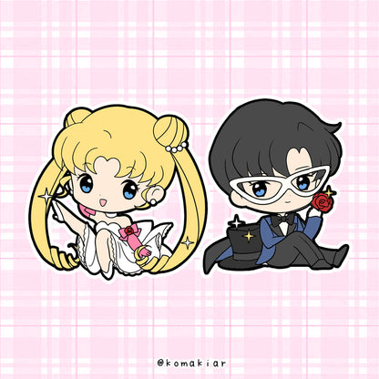 Mamoru - Chibi Anime Pair Pins