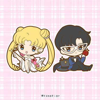 Mamoru - Chibi Anime Pair Pins